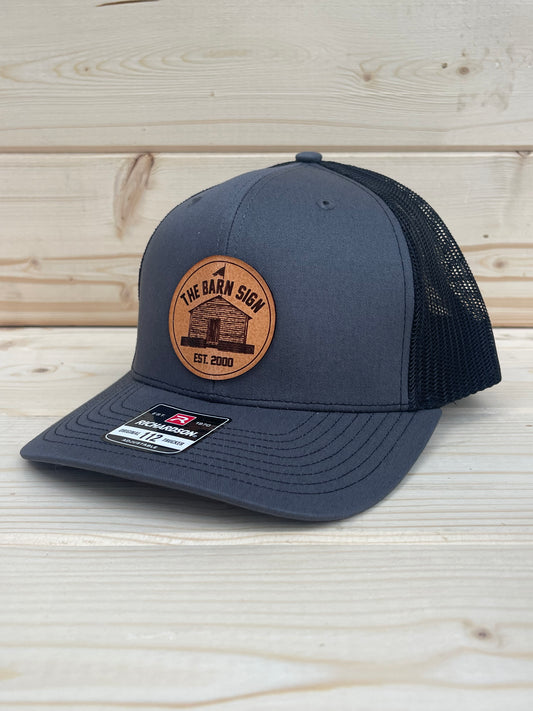 Barn Sign Hat - Grey/Black/Tan