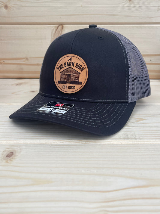 Barn Sign Hat - Black/Grey/Tan